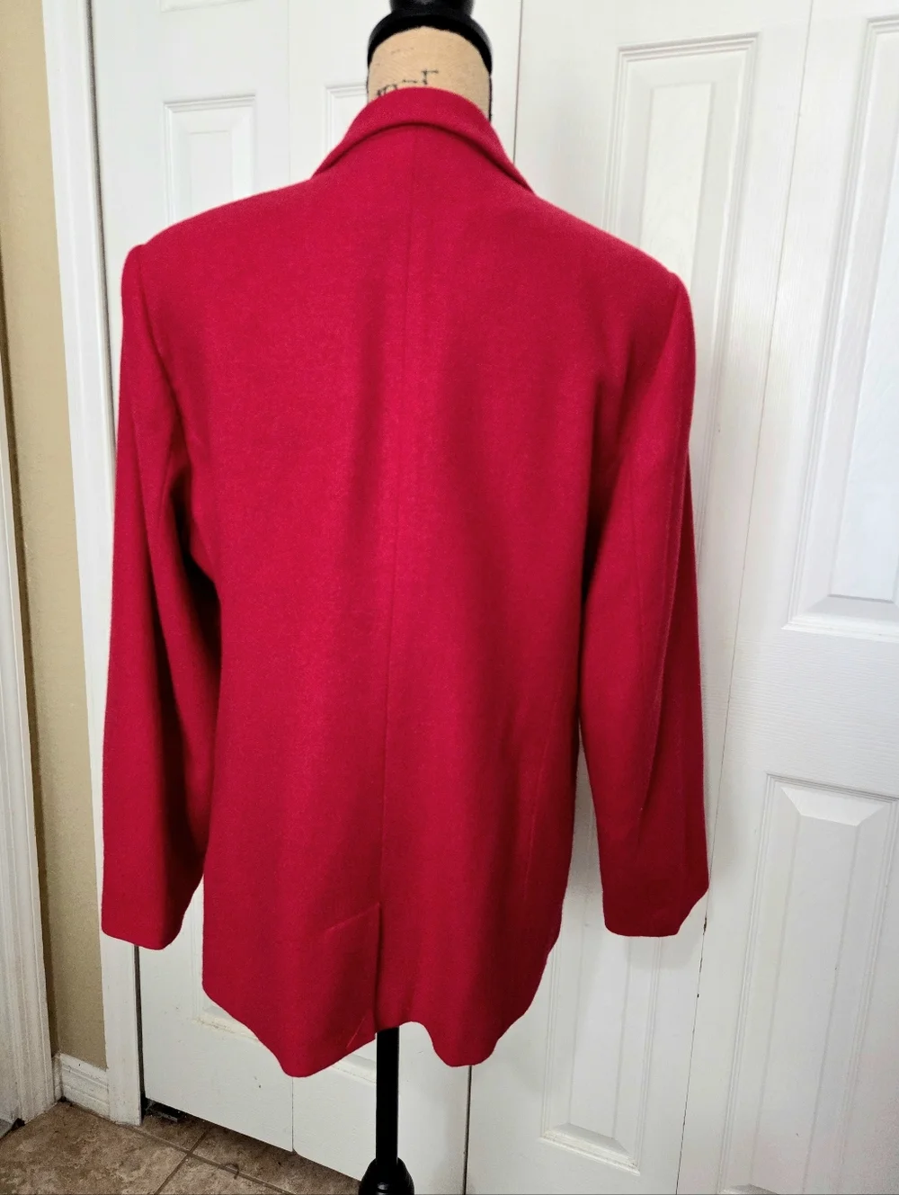Sag Harbor Women's Red Single-Button Blazer Jacket